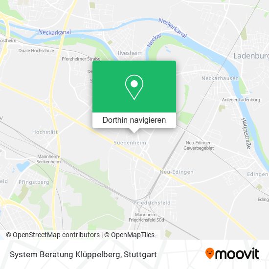 System Beratung Klüppelberg Karte
