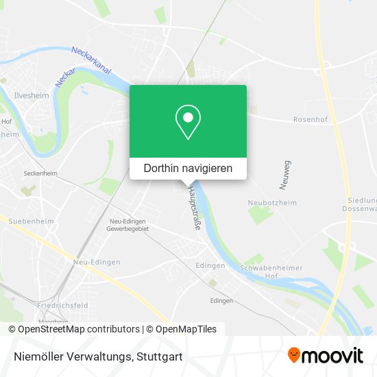 Niemöller Verwaltungs Karte