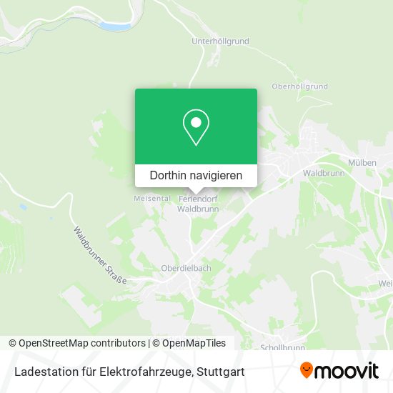 Ladestation für Elektrofahrzeuge Karte