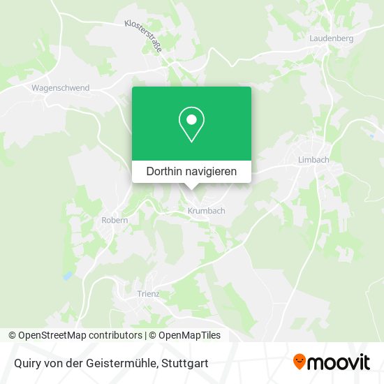 Quiry von der Geistermühle Karte