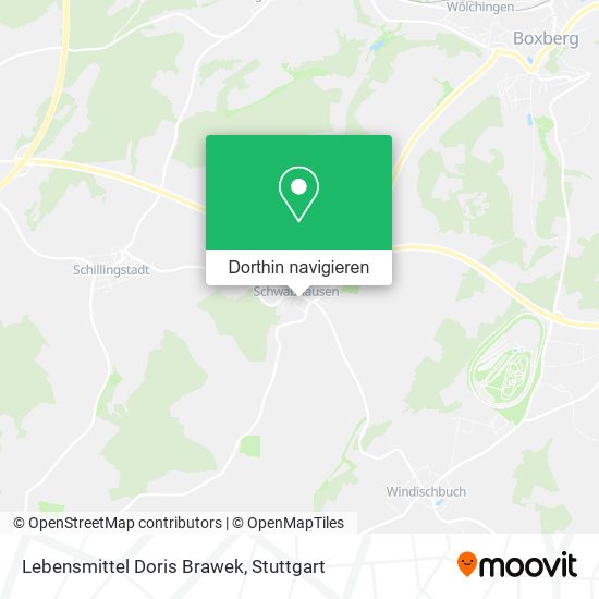 Lebensmittel Doris Brawek Karte