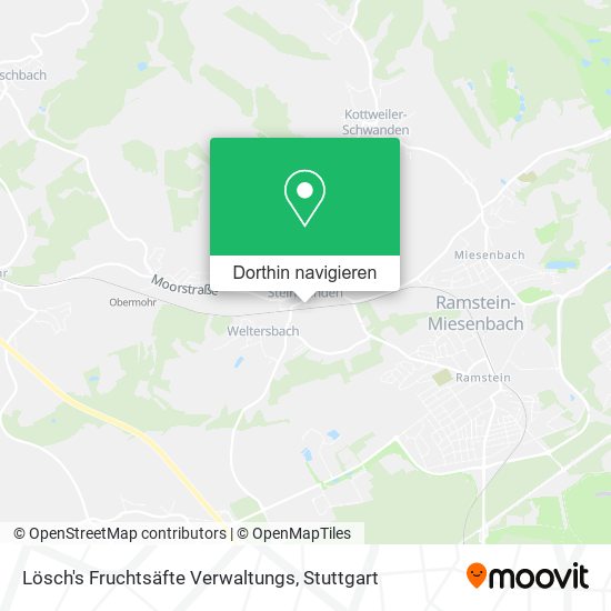 Lösch's Fruchtsäfte Verwaltungs Karte