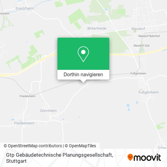 Gtp Gebäudetechnische Planungsgesellschaft Karte