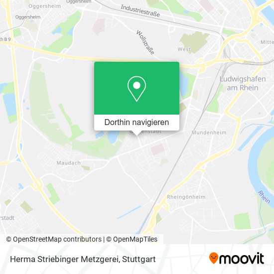 Herma Striebinger Metzgerei Karte