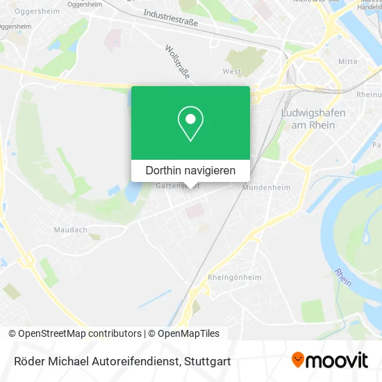 Röder Michael Autoreifendienst Karte