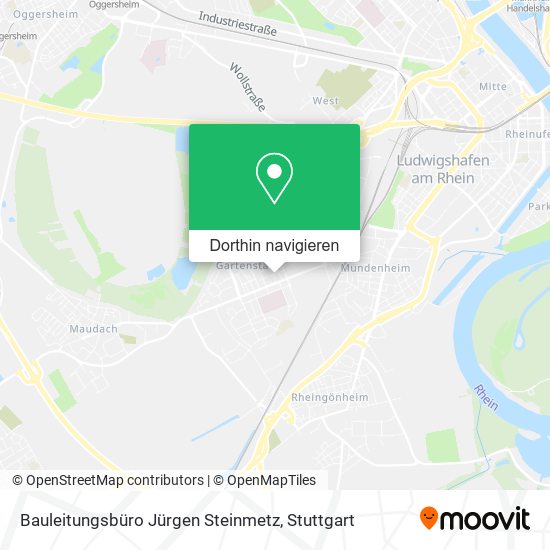 Bauleitungsbüro Jürgen Steinmetz Karte