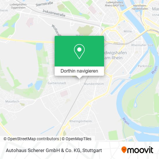 Autohaus Scherer GmbH & Co. KG Karte
