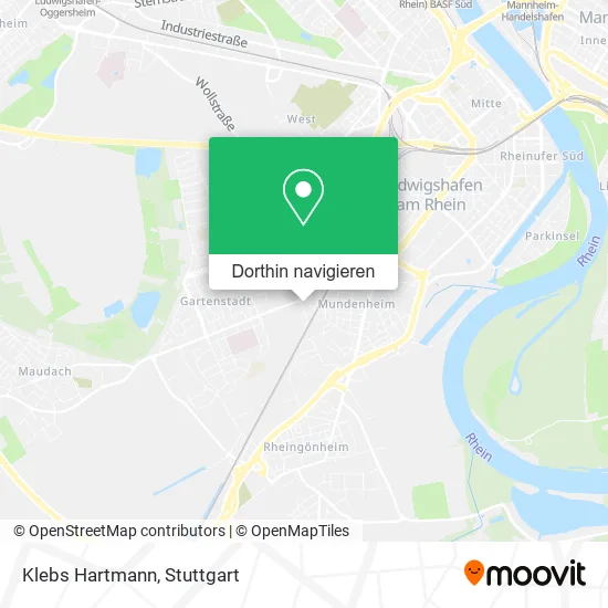 Klebs Hartmann Karte