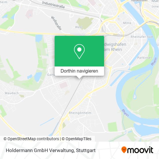 Holdermann GmbH Verwaltung Karte