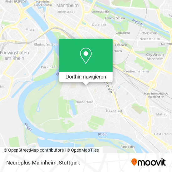 Neuroplus Mannheim Karte