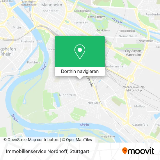 Immobilienservice Nordhoff Karte