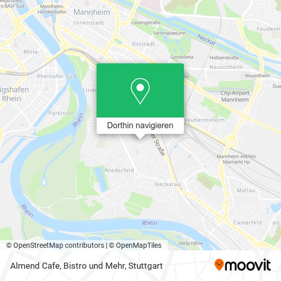 Almend Cafe, Bistro und Mehr Karte
