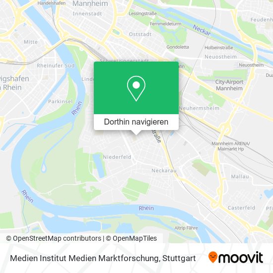 Medien Institut Medien Marktforschung Karte