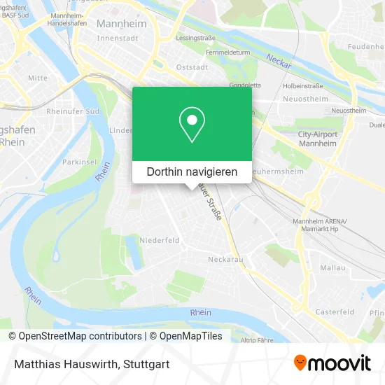 Matthias Hauswirth Karte