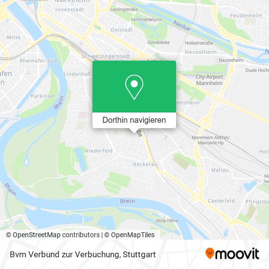 Bvm Verbund zur Verbuchung Karte