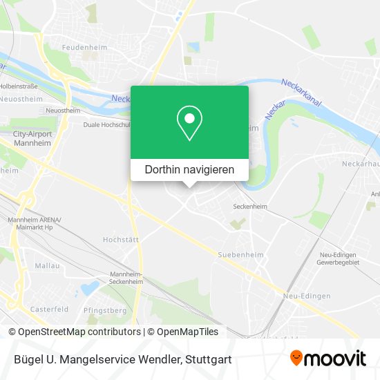 Bügel U. Mangelservice Wendler Karte