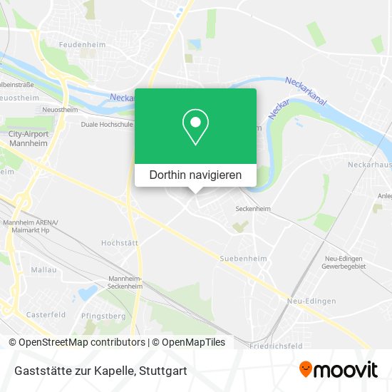 Gaststätte zur Kapelle Karte