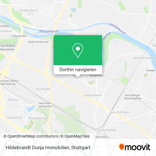 Hildebrandt Dunja Immobilien Karte
