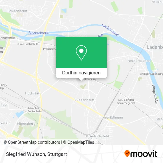 Siegfried Wunsch Karte