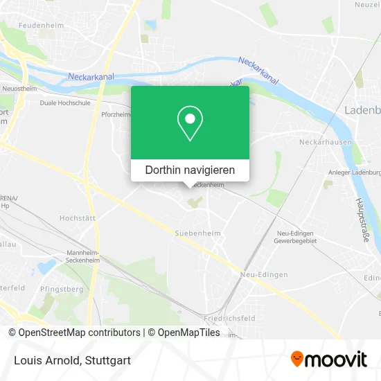Louis Arnold Karte