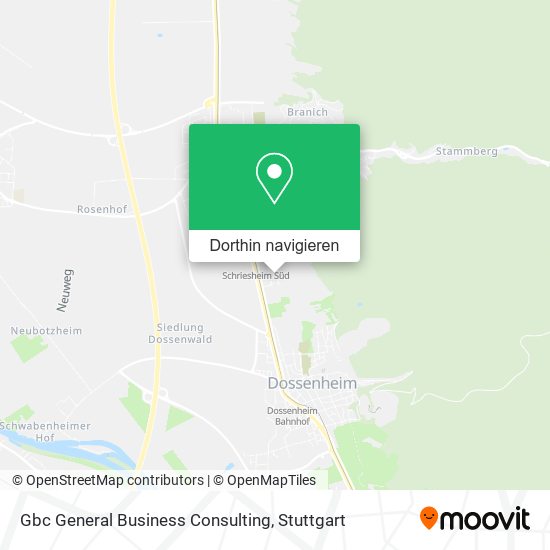 Gbc General Business Consulting Karte