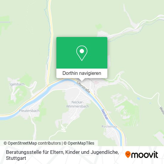 Beratungsstelle für Eltern, Kinder und Jugendliche Karte