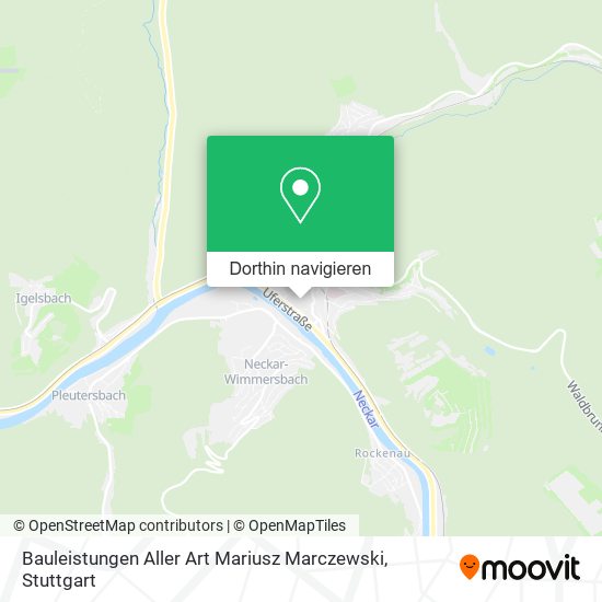 Bauleistungen Aller Art Mariusz Marczewski Karte