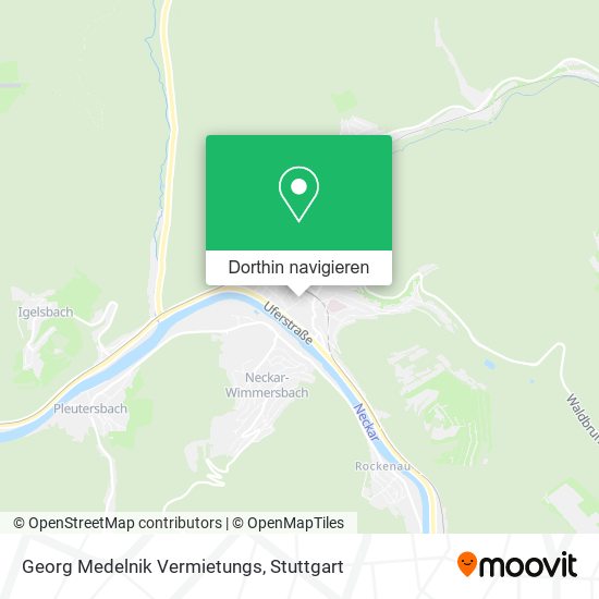 Georg Medelnik Vermietungs Karte