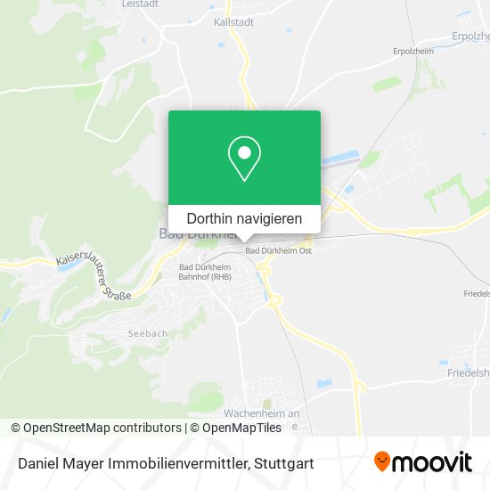 Daniel Mayer Immobilienvermittler Karte