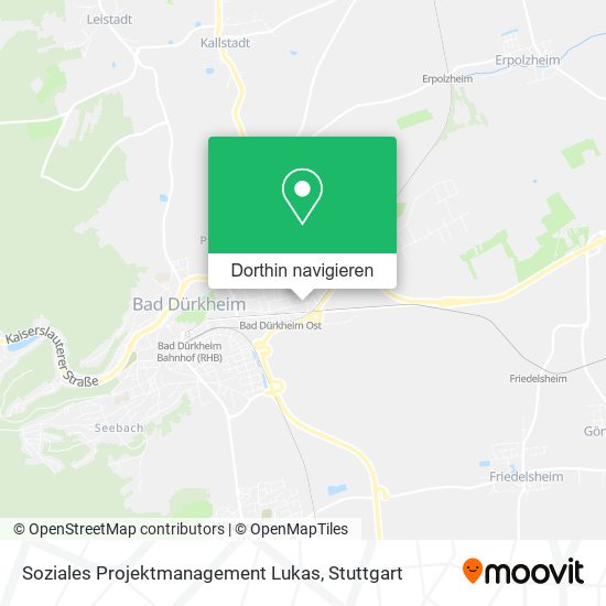 Soziales Projektmanagement Lukas Karte