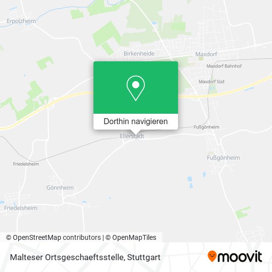 Malteser Ortsgeschaeftsstelle Karte