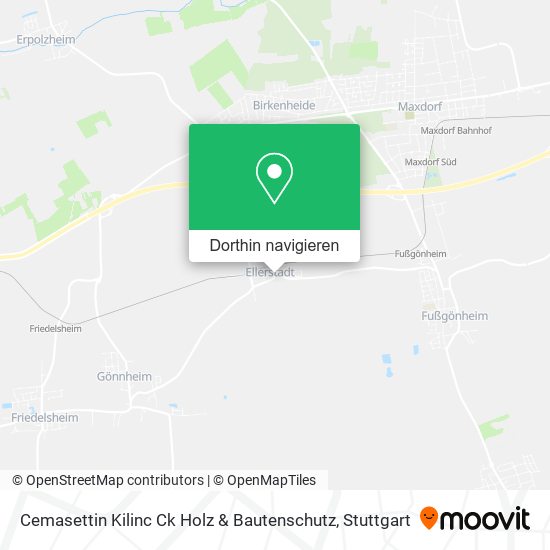 Cemasettin Kilinc Ck Holz & Bautenschutz Karte