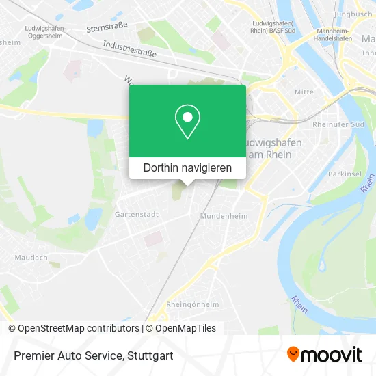Premier Auto Service Karte