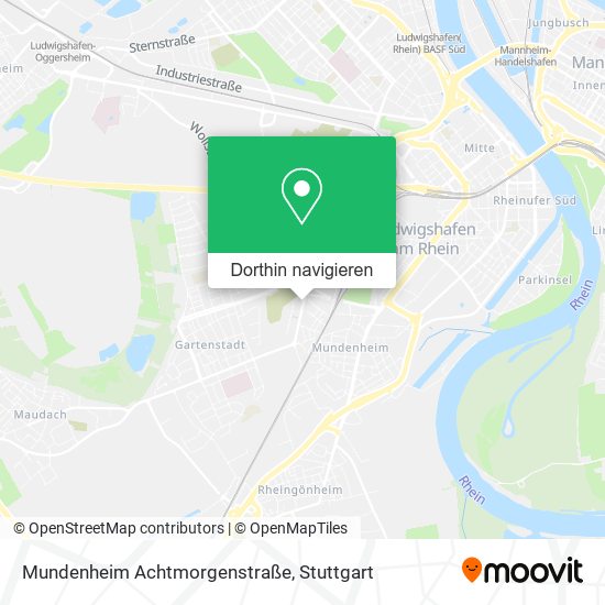Mundenheim Achtmorgenstraße Karte