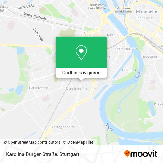 Karolina-Burger-Straße Karte