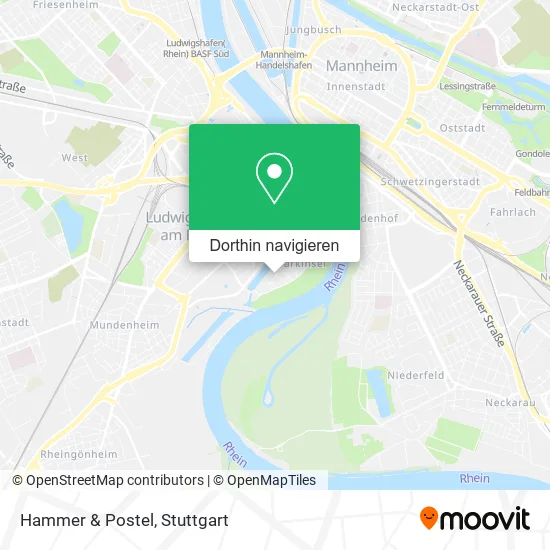 Hammer & Postel Karte