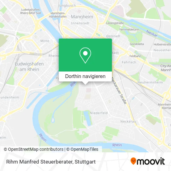 Rihm Manfred Steuerberater Karte