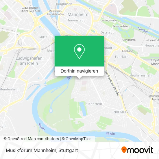 Musikforum Mannheim Karte