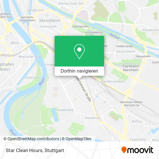Star Clean Hours Karte