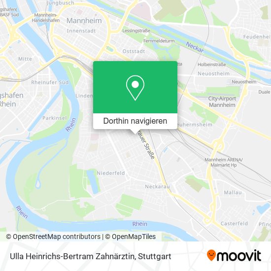Ulla Heinrichs-Bertram Zahnärztin Karte