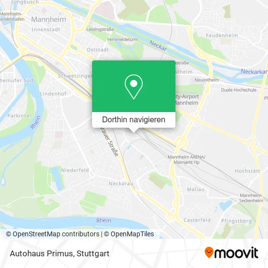 Autohaus Primus Karte