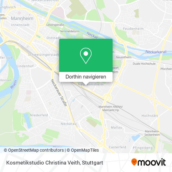 Kosmetikstudio Christina Veith Karte