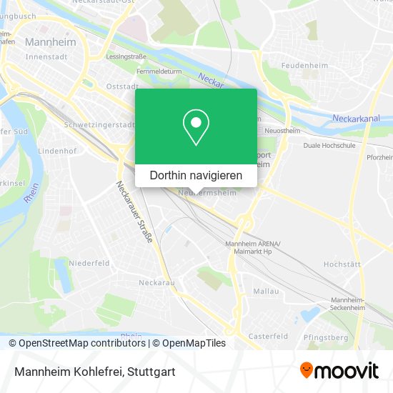 Mannheim Kohlefrei Karte