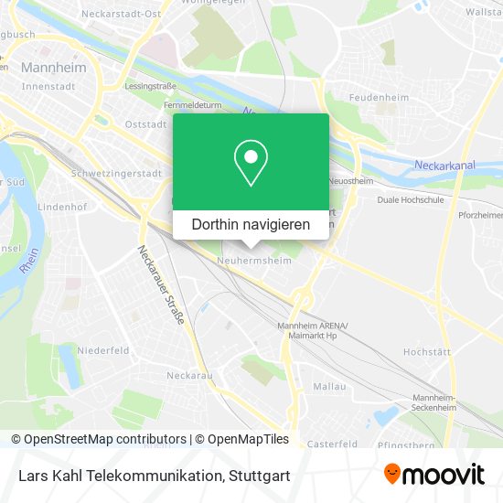 Lars Kahl Telekommunikation Karte