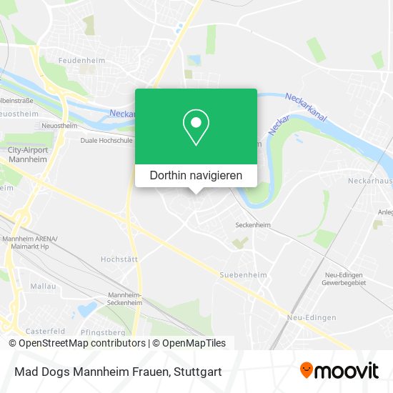 Mad Dogs Mannheim Frauen Karte
