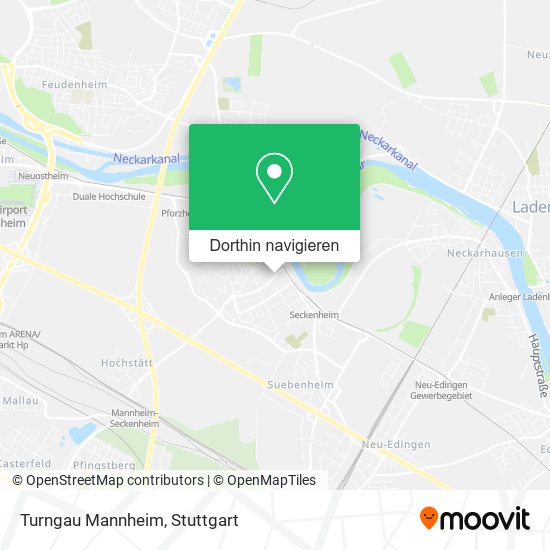 Turngau Mannheim Karte