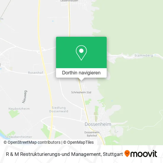 R & M Restrukturierungs-und Management Karte