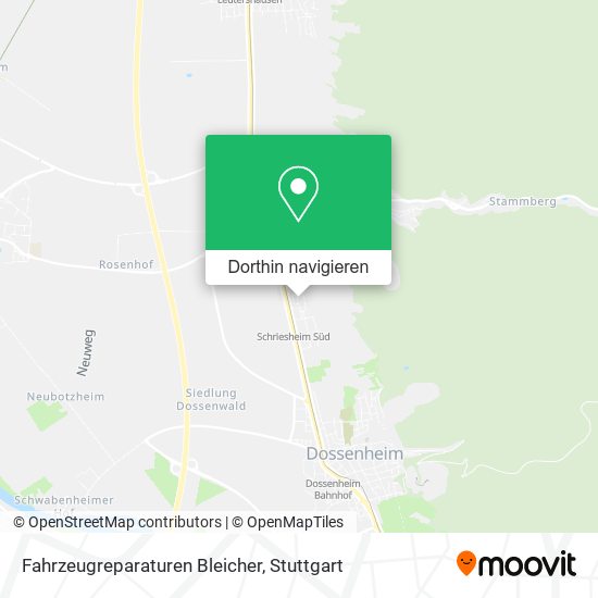 Fahrzeugreparaturen Bleicher Karte