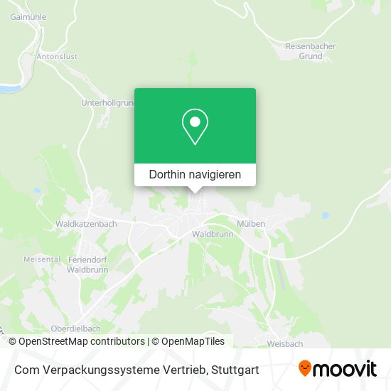 Com Verpackungssysteme Vertrieb Karte