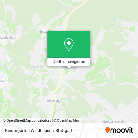 Kindergarten Waldhausen Karte